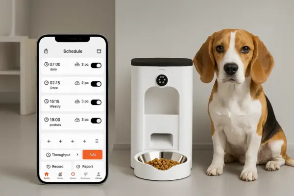 smart pet feeders with behavior alerts