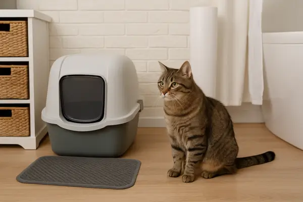 how to reduce cat litter smell at home