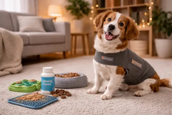 how to calm an anxious dog