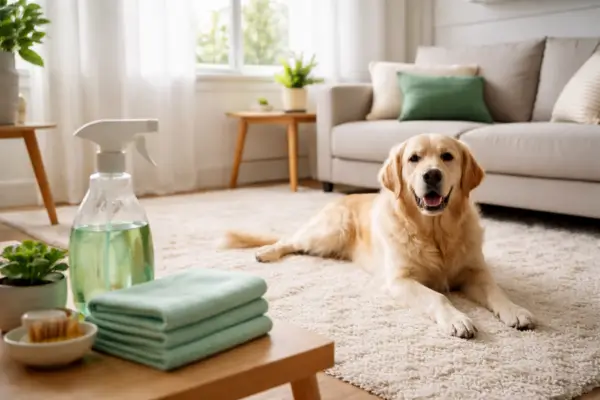 deep clean pet odor from home