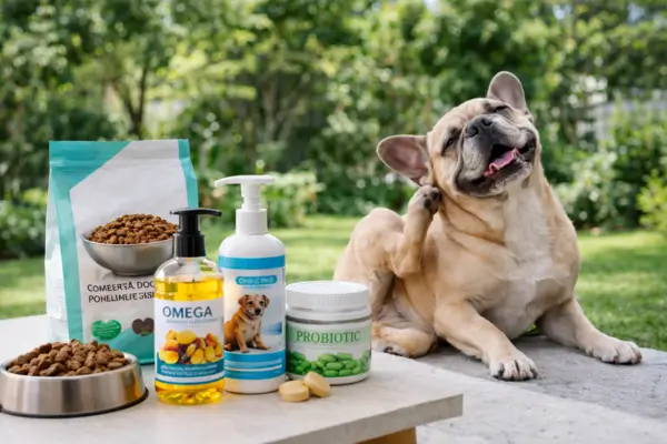 dog skin allergy signs